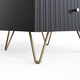 image 4 of Thalia Ribbed 2 Drawer Bedside Table