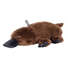 Fashy 0.8 Litre Cuddly Hot Water Bottle with Schnati Platypus Cover