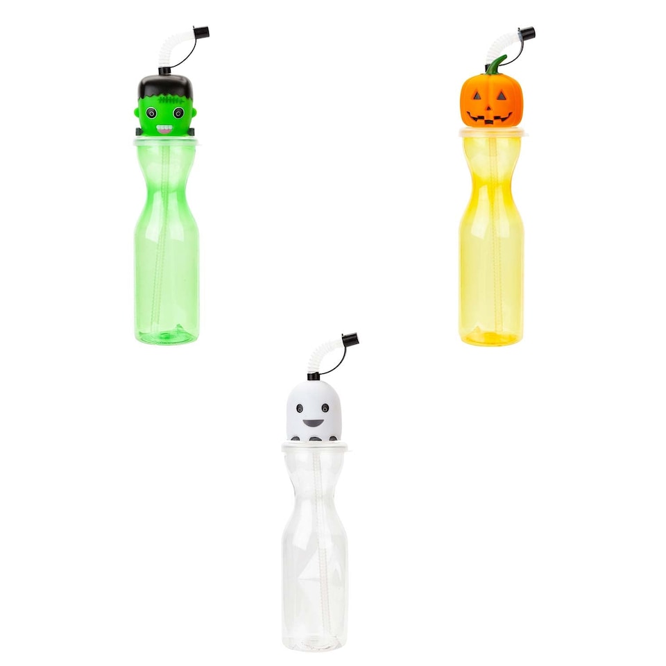 image 1 of vfm-estore Halloween Bottle 500ml Pumpkin - Spooky Drink Bottle for Parties