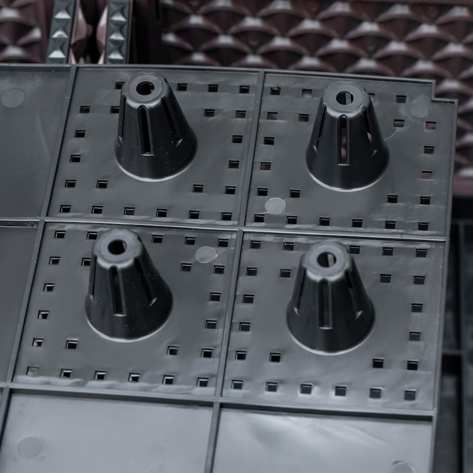 image 1 of Outsunny Set of 2 Raised Garden Bed Elevated Planter Box for Flower, Vegetables