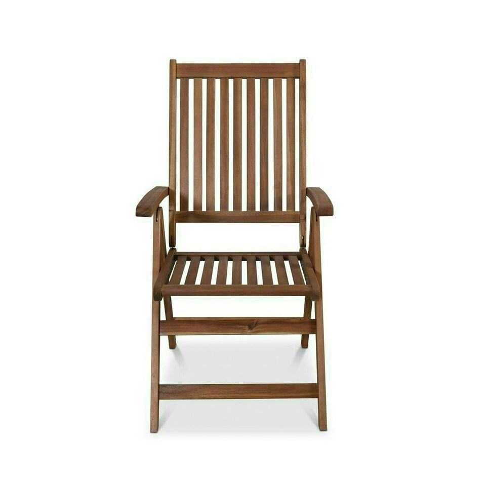 image 1 of Turnbury 6 Seater Recliner Round Extending Dining Set - Timber - L56 x W67 x H105 cm