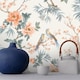 image 2 of Rasch Chinoiserie Wallpaper | Orange | Orange | 1