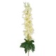 image 4 of 6 x 75cm Delphinium Cream Artificial Stem