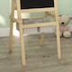 image 7 of AIYAPLAY 3 in 1 Kids Easel with Paper Roll, Storage Baskets - Natural 