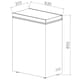 image 7 of SIA CHF60W 36cm White Freestanding Slimline Chest Freezer, | White