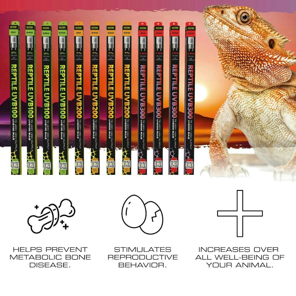 image 1 of Exo Terra Reptile UVB Bulbs Multi