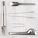 image 3 of Just The Thing Stainless Steel Sugar Tongs