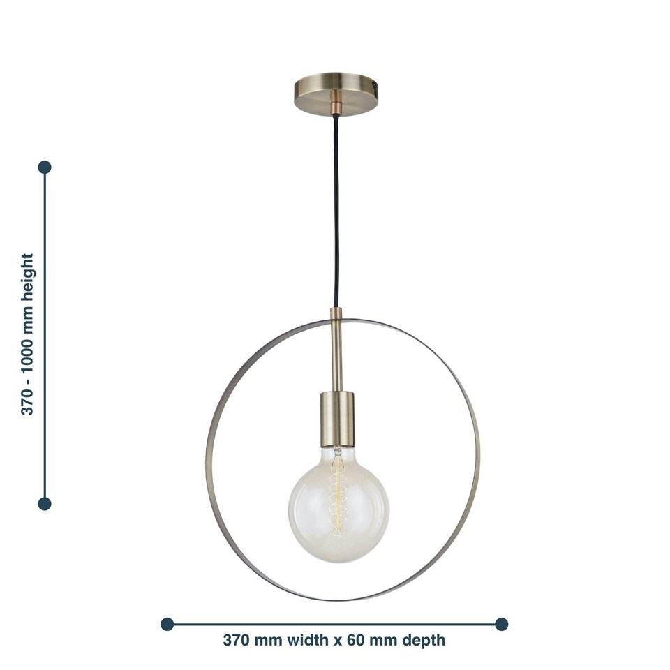 image 1 of First Choice Lighting Hailey Brushed Gold Ceiling Light Gold