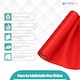 image 3 of Satin Fabric Roll, Silky & Shiny, Soft Polyester Roll - 29cm x 20m