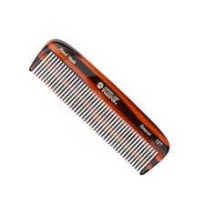 Kent Brushes Handmade 139mm Pocket Comb Thick Hair