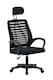 image 2 of MOF Mesh Ergonomic Office Chair Adjustable Headrest DC156 | Black