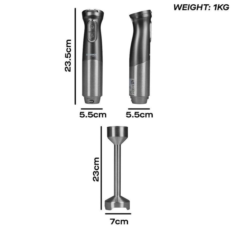 image 1 of Daewoo Freedom, Pro Cordless 3-In-1 Hand Blender