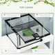 image 3 of PawHut Glass Reptile Terrarium Habitats for Lizards, Frogs, Snake 30 x 30 x 20cm