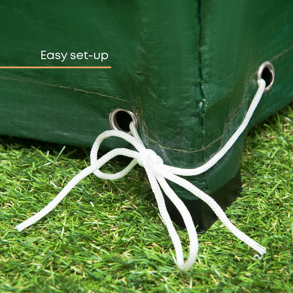 image 1 of 3 Seater Bench Cover Green
