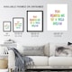 image 3 of You Remind Me Of A Wild Dream Bright Colourful Framed Wall Art Print 12X16 In