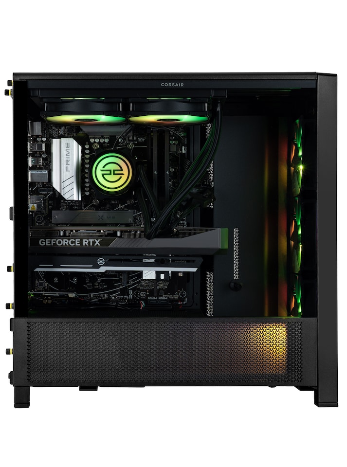image 1 of PCSpecialist PRO Gaming PC - Ryzen 7 7700 Nvidia RTX 5070Ti 32GB RAM 2TB M.2 SSD Windows 11 Home