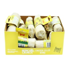 Munch & Crunch Dog Bone Chicken Filled 30/11/26