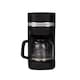 image 2 of Hamilton Beach Filter Coffee Machine, Ella 1.5L, 900W, Coffee Maker for Instant Coffee, Espresso, Macchiato, Makes 12 Cups, Re-usable Filter, Anti-Drip, Water Level Window, Matte Black - HBC9453MB