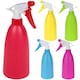 image 1 of Refillable Trigger Water Spray Dispenser Plastic Bottle Plant Flowers Weeds Mist | Multi | Multicoloured | 1 bottle