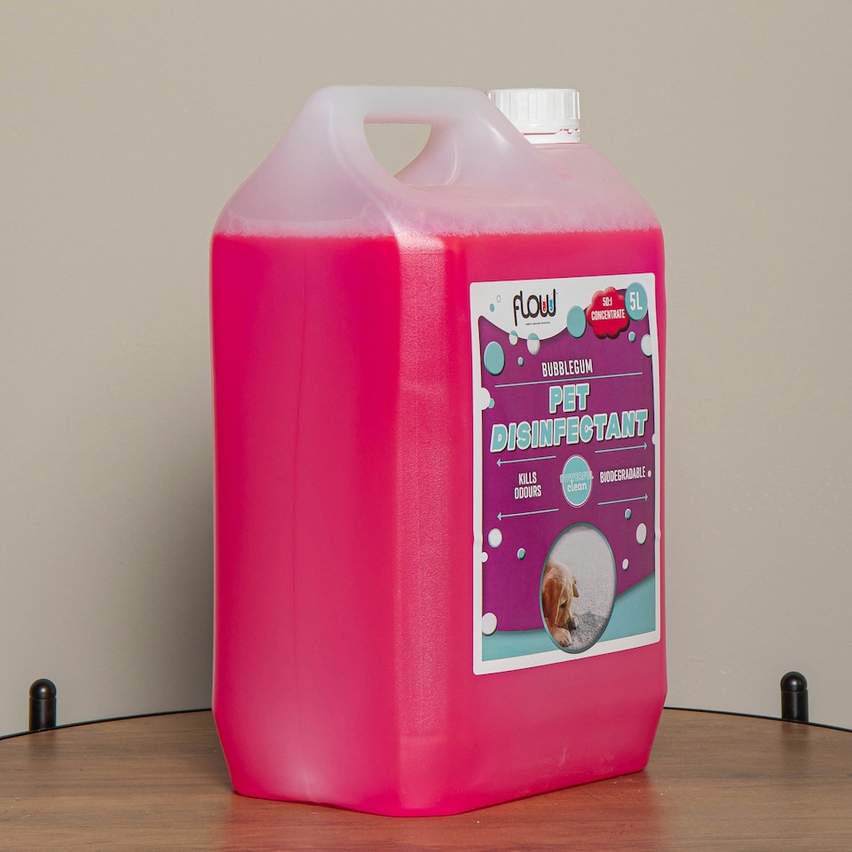 image 1 of 5 Litre Bubblegum Scented Pet Disinfectant Cleaner