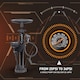 image 5 of Bicycle Hand Air Pump Mini Tyre Bike Cycle Presta Shrader Valve+Pressure Gauge