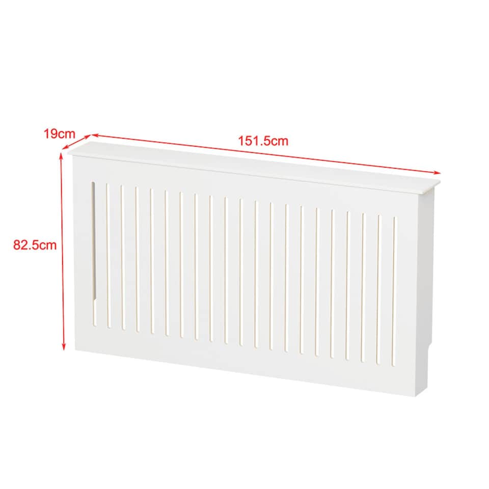 image 1 of Loxley Large Radiator Cover MDF Wooden Home Decorative Modern Desig