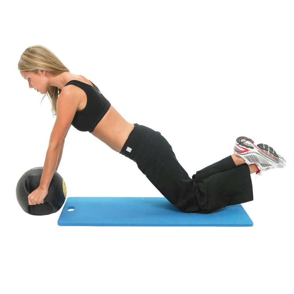 image 1 of Fitness Mad Studio Pro Aerobic Mat - Blue - 100cm x 50cm x 15mm