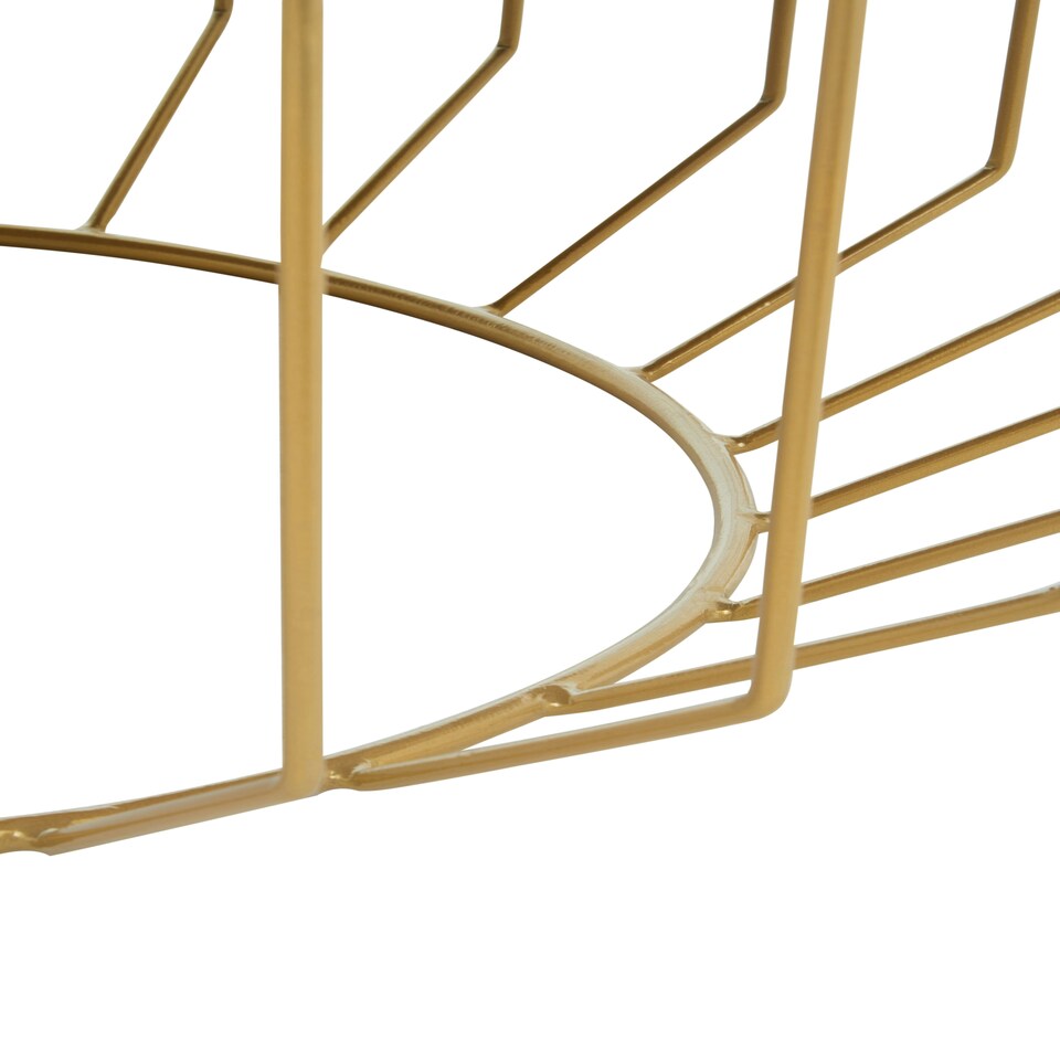 image 1 of Kensington Townhouse Hair On Hide Round Coffee Table Black