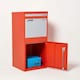 image 6 of SMART PARCEL BOX® Extra Large Front & Rear Access Red Red