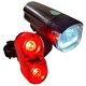 image 1 of AWE AweCity+ Superbright 30 Lux StVZO OptiTec Lens + 40 Lumens 2 x 0.5w LED Bike Light Set