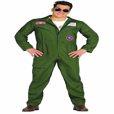Fancy Dress Adult Fighter Pilot - S