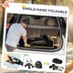 image 4 of PawHut 3-in-1 Pet stroller with Detachable Carrier for Mini Dogs, Grey