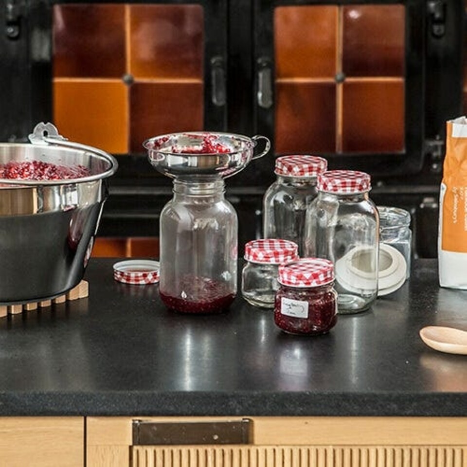 image 1 of Judge 1 Litre Set Of 3 Preserving Jars