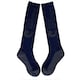image 1 of Coco Equestrian Blue Unisex Adult Knee High Long Boot Riding Socks - 1 Pair | Blue