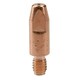 image 3 of 2 shroud & 10 x 1.0mm Round Contact Tips MIG Welding Binzel Style MB15 Torch