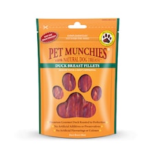 Pet Munchies Duck Breast Fillet Treats - 3 x 80g