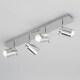 image 3 of BHS Hector Bathroom Ceiling Spotlight Bar | Silver | Chrome | 1
