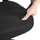 image 6 of Yaheetech Set of 2 Adjustable Computer Chair w/ Lumbar Support Black | Black