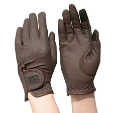 Dublin Touch Screen Everyday Riding Gloves - Brown - XL Brown | XL