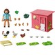 image 2 of Playmobil Country Hen House Playset with Figures