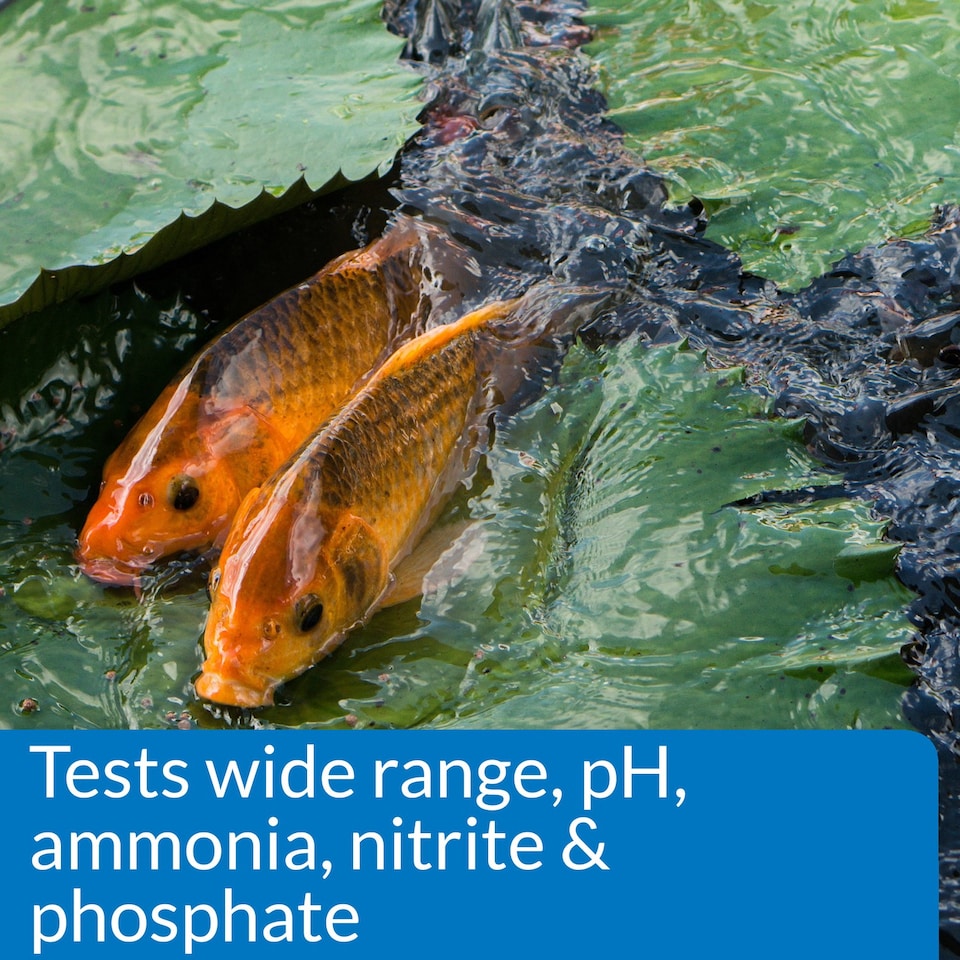 image 1 of API 500 Pond Master Test Kit Tests pH, Ammonia, Nitraite & Phosphate