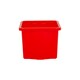 image 4 of Wham Stack & Store 4 x 24L Plastic Storage Boxes | Red | 4