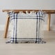 image 1 of BHS Tula Check Cushion, Navy