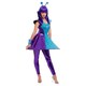 image 4 of Alien Lady Fancy Dress Costume Ladies Large - UK 16-18 Blue | 16