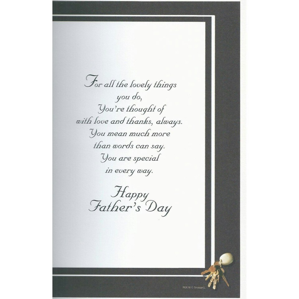 image 1 of Happy Father's Day To a Dad Greeting Card