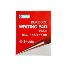 40 Sheets Duke Size Writing Plain Pad