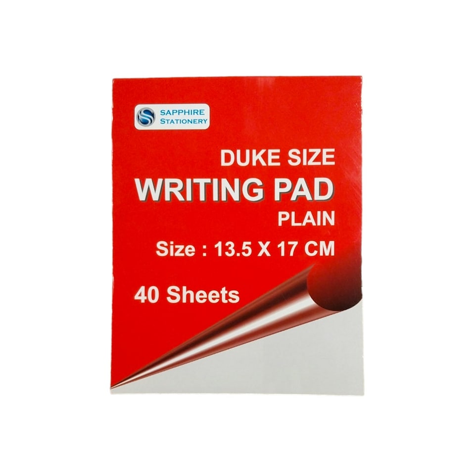 image 1 of 40 Sheets Duke Size Writing Plain Pad