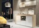 image 4 of TV Unit TV Stand Sideboard Media Cabinet Storage Cabinet Oak White High Gloss 145cm