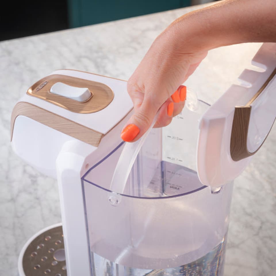 image 1 of Cooks Professional Hot Water Dispenser - 2600W - 2.5 Litre Capacity - One Touch Operation | White | Nordic White