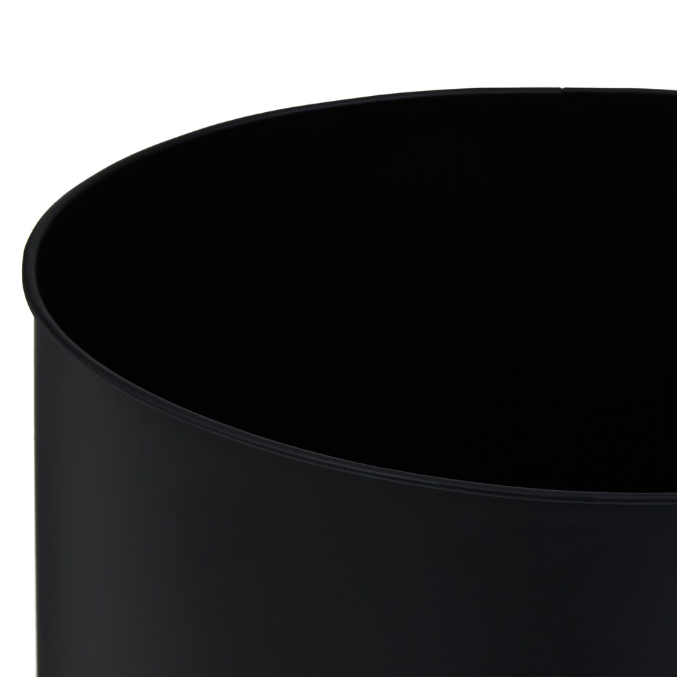 image 1 of Liberty Black Enamel Bread Bin Black